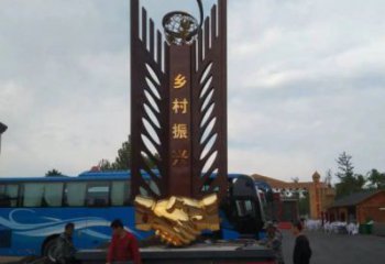 握手雕塑訂做，地標(biāo)建筑，不銹鋼握手雕塑廠家提供