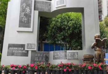 銅書本雕塑廠家，景區雕塑，裝飾銅書本雕塑選定