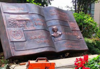 銅書籍雕塑優價，歐式風格，銅書籍雕塑廠家