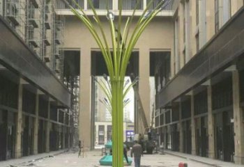 燈光樹(shù)雕塑承接，美陳雕塑，燈光蘑菇樹(shù)雕塑定制廠家