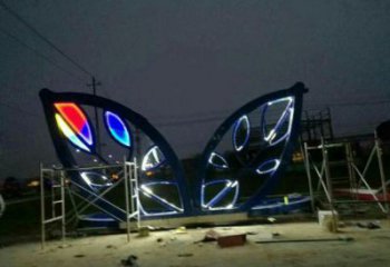 燈光樹葉雕塑廠家，中式工藝，燈光樹葉雕塑精選