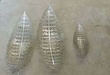 鏤空樹葉雕塑生產(chǎn)，街道標(biāo)識(shí)，鏡面鏤空樹葉雕塑供應(yīng)