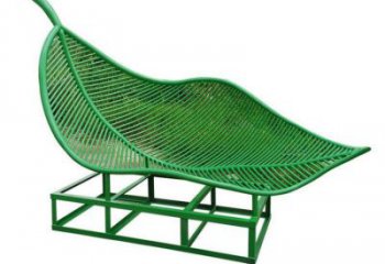 藝術(shù)樹葉雕塑定制，景觀雕塑，不銹鋼烤漆樹葉雕塑廠家