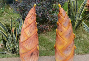 竹筍雕塑指用，多彩藝術，不銹鋼竹筍雕塑廠家供給