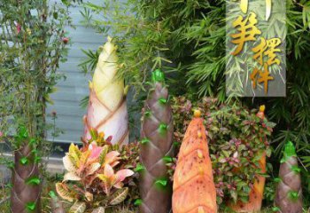 竹筍雕塑制作，歐式風格，不銹鋼竹筍雕塑廠家優選