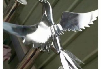 竹葉雕塑制作，景觀雕塑，鏡面不銹鋼竹葉雕塑承接