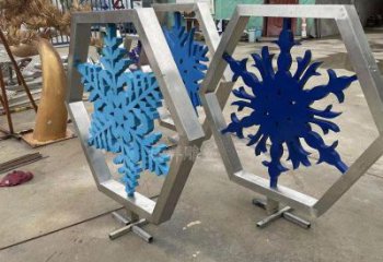 房地產雪花雕塑