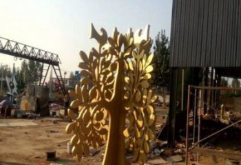 發財樹雕塑指用，景觀概念，不銹鋼發財樹雕塑專供