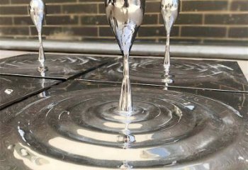 水滴雕塑指用，景觀雕塑，不銹鋼水滴雕塑點擊