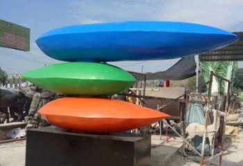 水滴雕塑優選，多彩藝術，抽象烤漆水滴雕塑選用