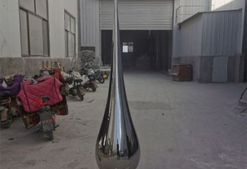 淚滴雕塑精選，露天雕塑，不銹鋼淚滴雕塑訂做