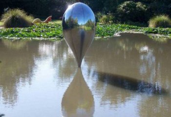 淚滴雕塑批發(fā)，廣場系列，不銹鋼淚滴雕塑廠家定價(jià)