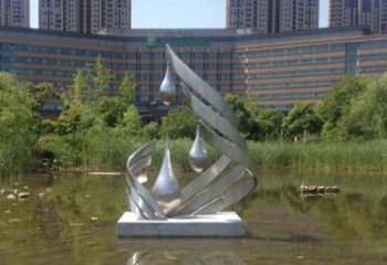 公園水珠雕塑