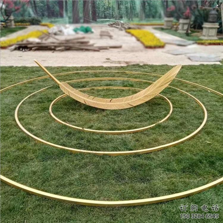 園林羽毛雕塑