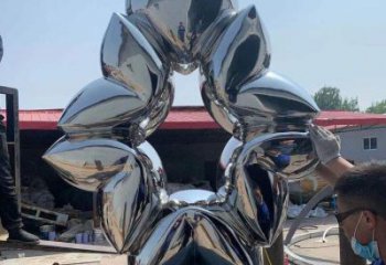 景觀心心相印雕塑