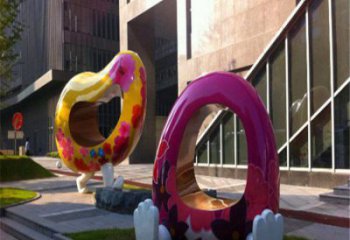 心形人物雕塑服務(wù)商，美陳雕塑，不銹鋼雕塑抽象精選