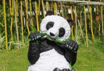 店門口熊貓雕塑廠家