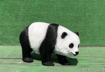 仿古熊貓雕塑廠家