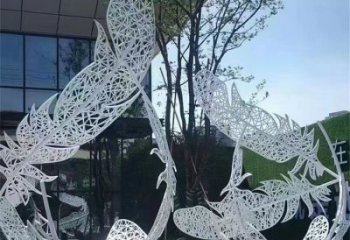 羽毛雕塑工程供應(yīng)，校園雕塑，烤漆羽毛雕塑供求