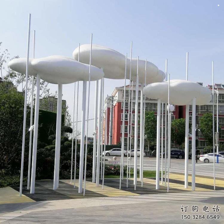 室內(nèi)云梯雕塑，拉絲景觀雕塑，抽象效果