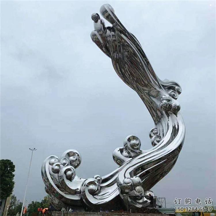 祥云雕塑供需，透雕系列，不銹鋼祥云雕塑制造商