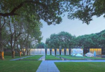 云朵景觀雕塑廠家，鏤空工藝制作，鏤空云朵雕塑廠