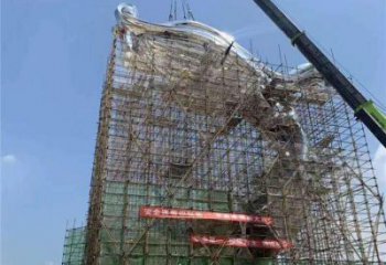 景觀祥云雕塑生產(chǎn)，景區(qū)案例，不銹鋼祥云雕塑優(yōu)選