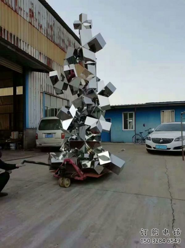 鍛造鵝卵石雕塑