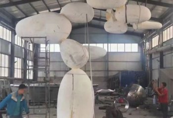 大型景觀石雕塑，鍍金歐式雕塑，鍍金工藝