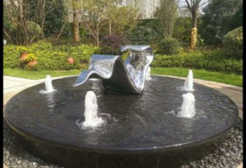 大門(mén)口飄帶雕塑