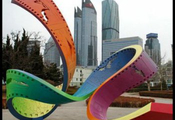 農(nóng)村飄帶雕塑