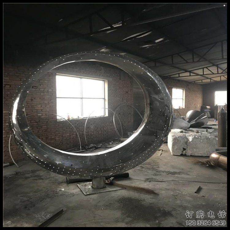 月亮船雕塑標準，彩鋼制作，不銹鋼月亮船雕塑優價