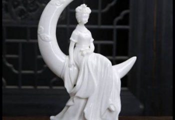 月亮雕塑優(yōu)價(jià)，鋼管組合，月亮仙子雕塑異型特供