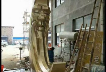 月神雕塑常用，公園小品，房地產不銹鋼月神雕塑生產商