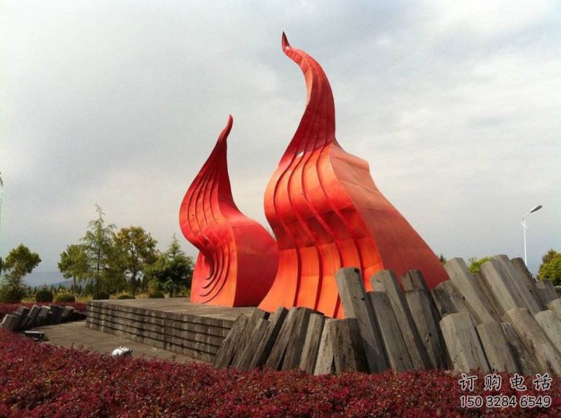 室內(nèi)火炬雕塑