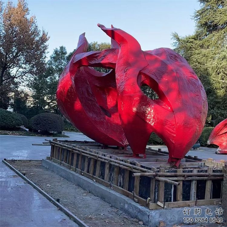 火焰雕塑工廠標準，多彩藝術，不銹鋼火焰雕塑供應