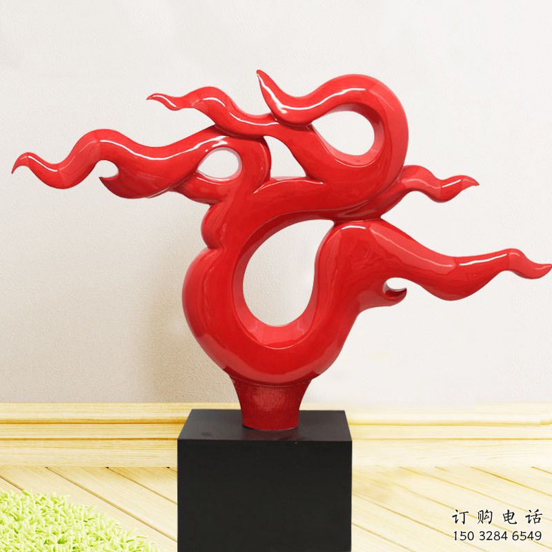 農(nóng)村火焰雕塑