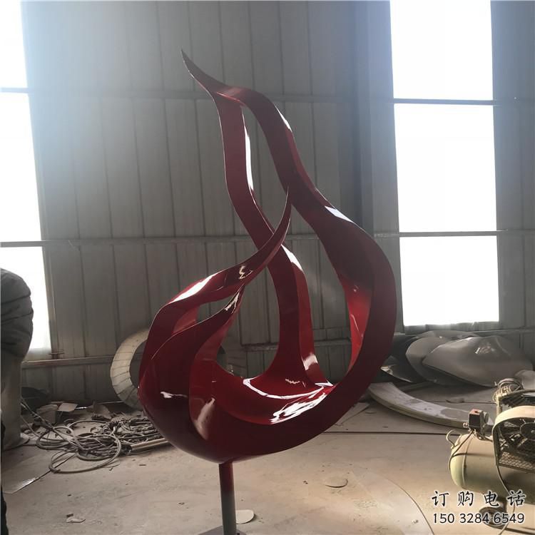 水景火焰雕塑