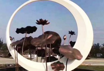 圓環(huán)雕塑供求，白鋼構件，不銹鋼圓環(huán)雕塑觀賞型