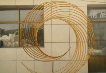 圓環雕塑常用，景觀概念，景觀鏤空圓環雕塑供求