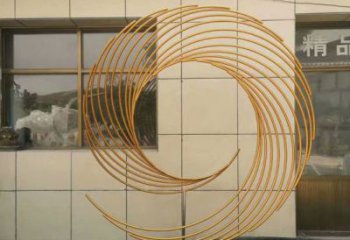 圓環雕塑定價，景觀雕塑，鏤空圓環雕塑廠家批發