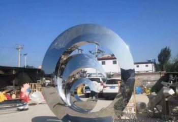 圓鏡雕塑制作，公園小品，不銹鋼圓鏡雕塑優選