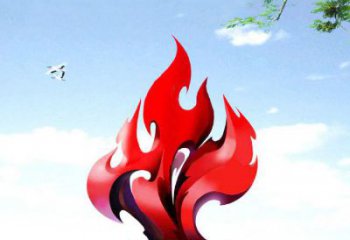 火炬雕塑承接，城市裝飾，大型不銹鋼火炬雕塑生產商
