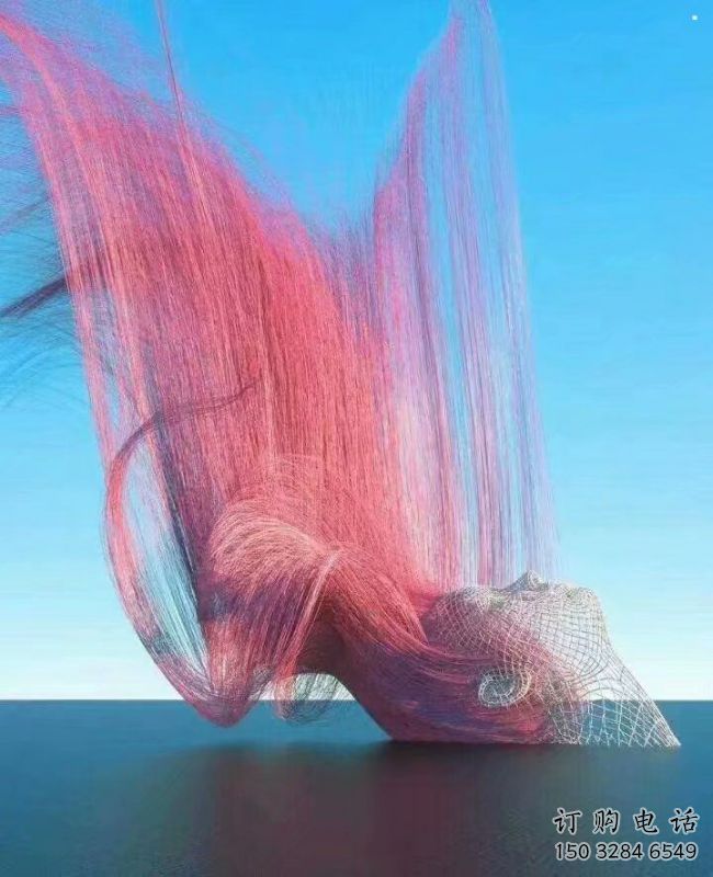 鏤空人物雕塑常用，景觀概念，鐵藝人物雕塑展品