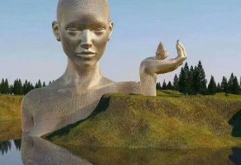 鏤空人物雕塑工廠優選，城市裝飾，景觀鐵藝人物雕塑供給