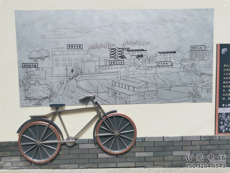 水車雕塑預定，城區小品，民俗水車雕塑制造商