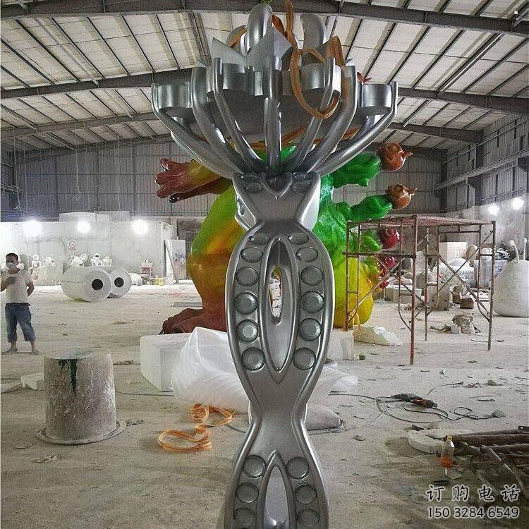 雕塑鉆戒制造，街景小品，景觀不銹鋼鉆戒雕塑優(yōu)價(jià)