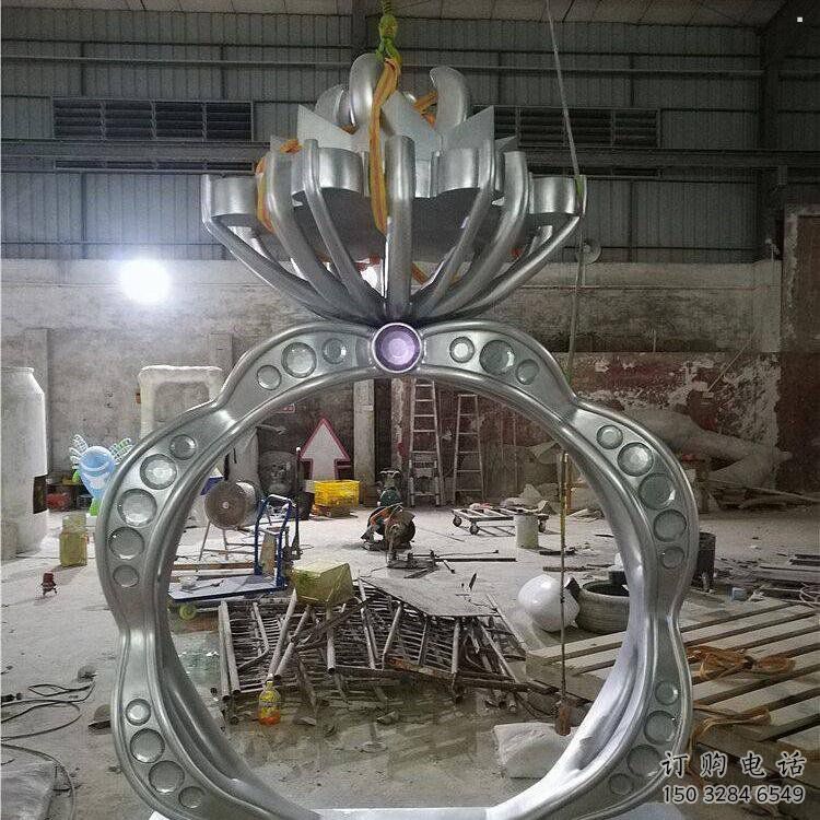 景區(qū)鉆戒雕塑優(yōu)選，圓雕體系，城市鉆戒雕塑選定