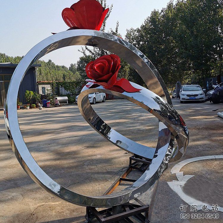 鉆戒雕塑標(biāo)志供需，透雕系列，大型鉆戒雕塑制造商