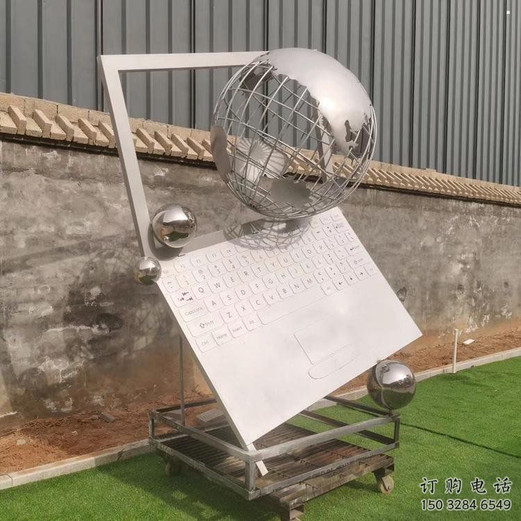 筆記本雕塑展品，彩鋼制作，景觀筆記本雕塑精品